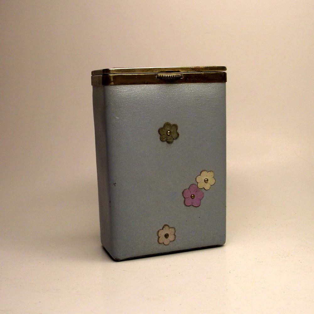 Vintage Faux Leather Cigarette Case by Princess Gardner