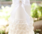 Gluten Free Wedding Cake Inspired by Wedding Dress