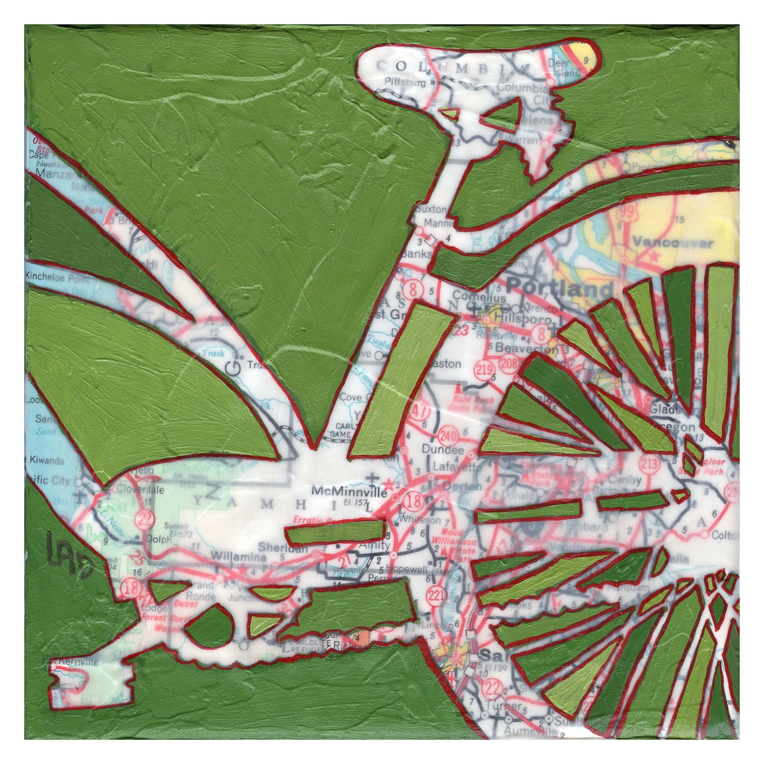 Bike Portland Archival Print