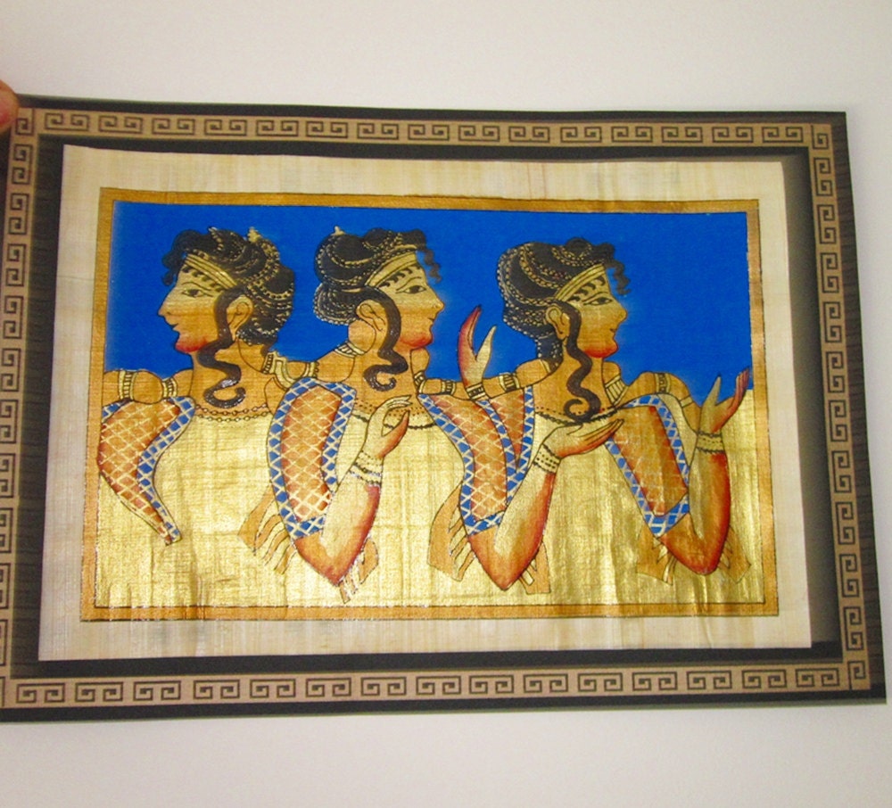 Papyrus Princesses- from Palace of Knossos