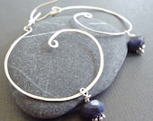 Girl's Night Out Sterling Silver and Sodalite Swirls