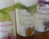 4x7 Perpetual Candle with Quote