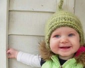 Winter Pixie baby hat or 