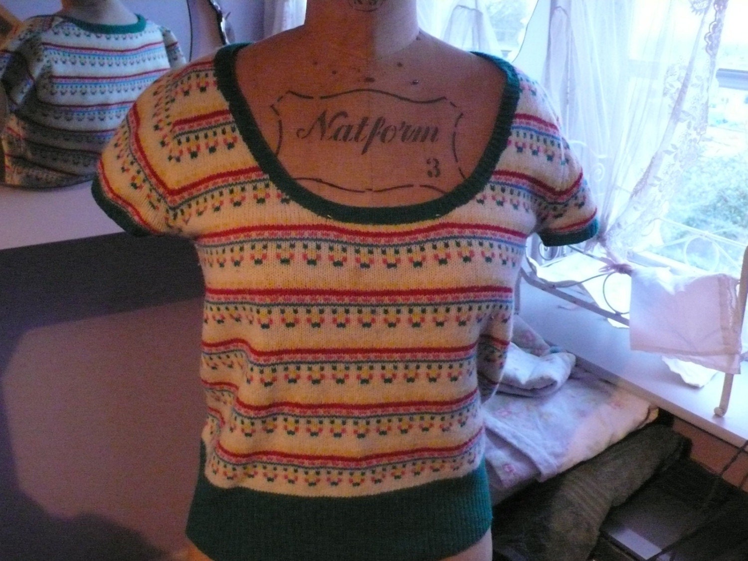 1970/s fairisle jumper
