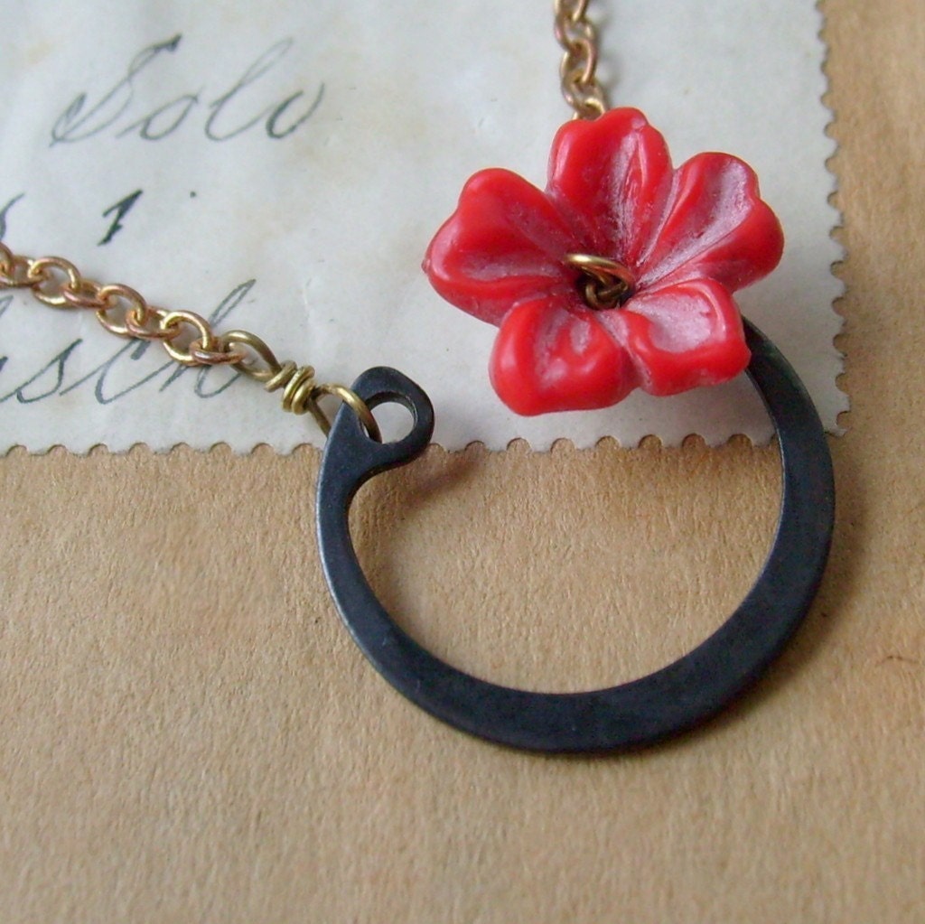 Wildflower Necklace by Lazygiraffe