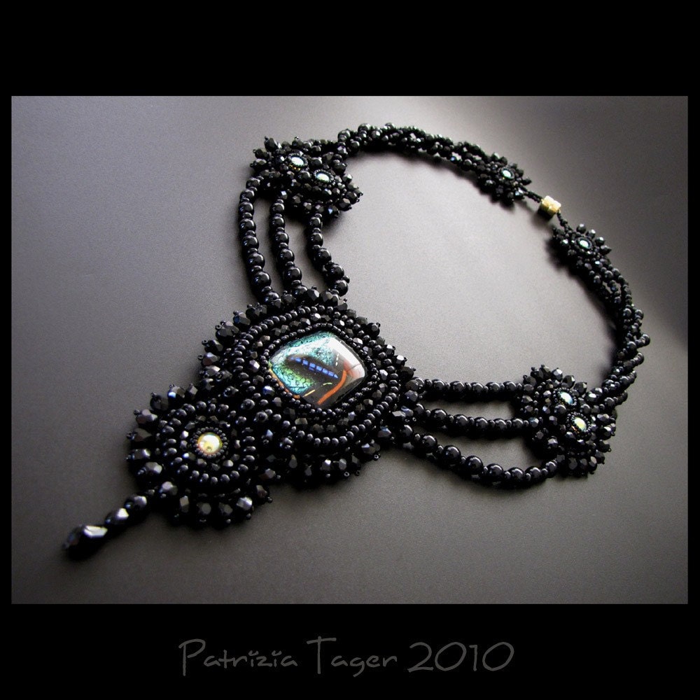 Fly Me to the Moon - OOAK Necklace