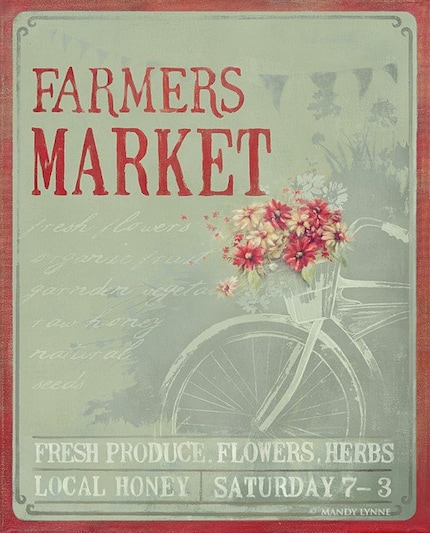 Farmers Market 16x20