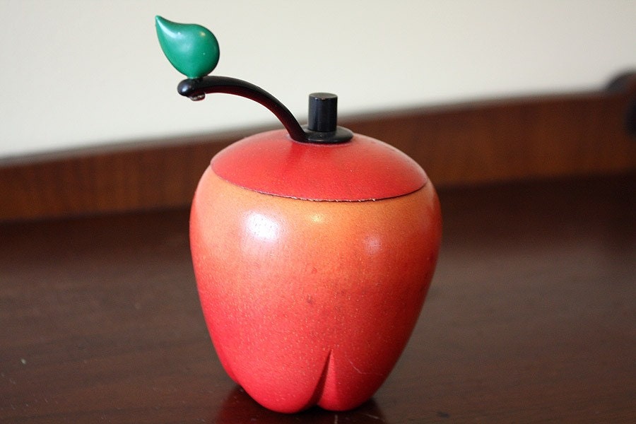 Red Delicious Apple Pepper Mill