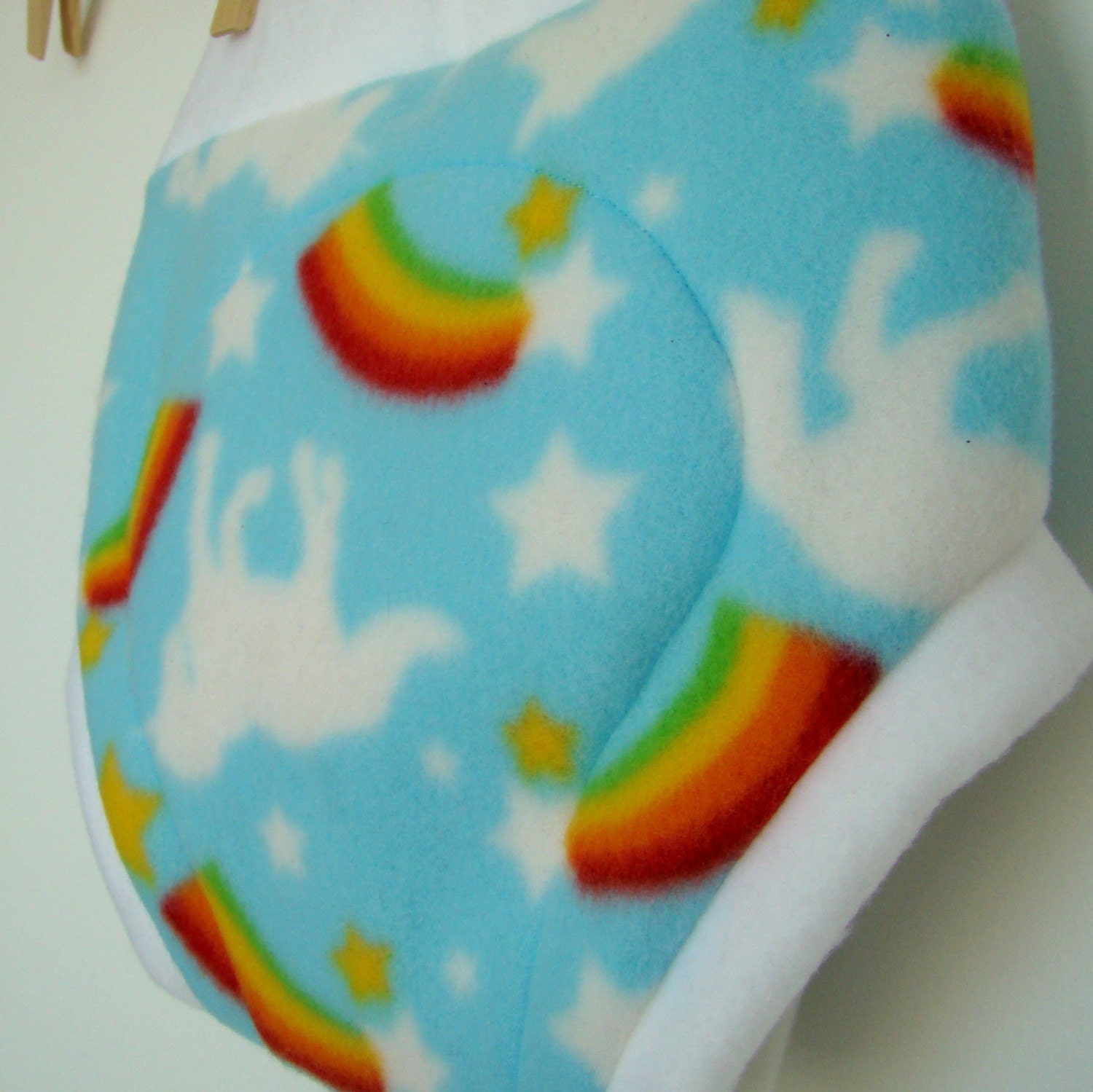 The Last Unicorn - Fleece Cloth Diaper Cover Soaker - S, M, L