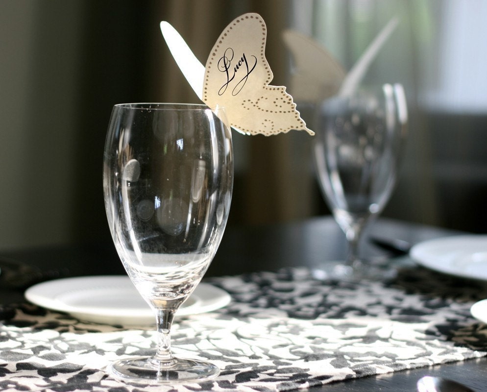 Butterfly Place Cards - set of 15