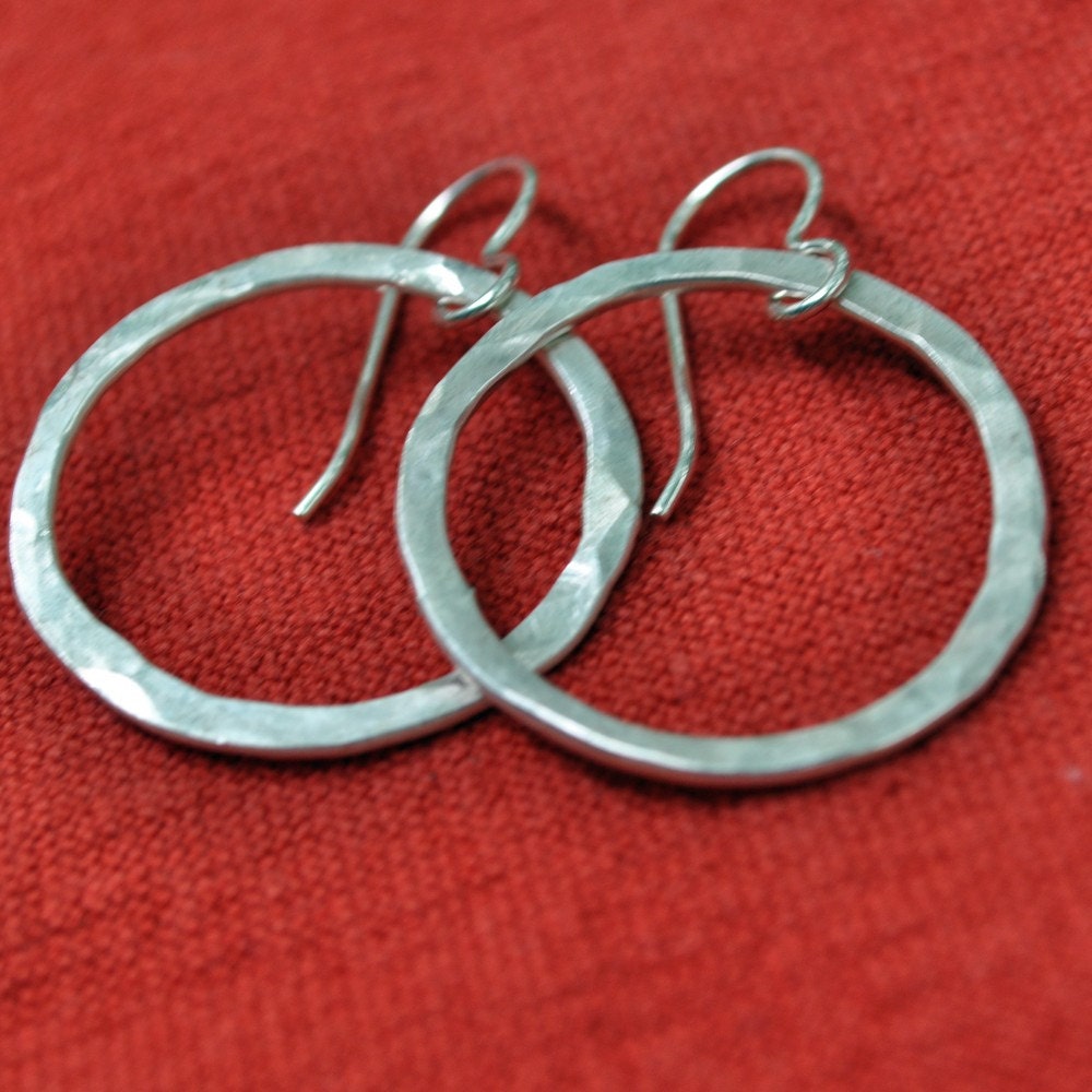 Silver Circles earrings