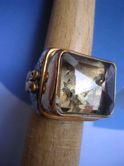 VERSAILLES RING no193 antique inspired artisan silver ring