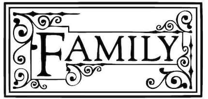 FAMILY - VINYL WALL ART- BUY ONE GET ONE 50 Percent OFF
