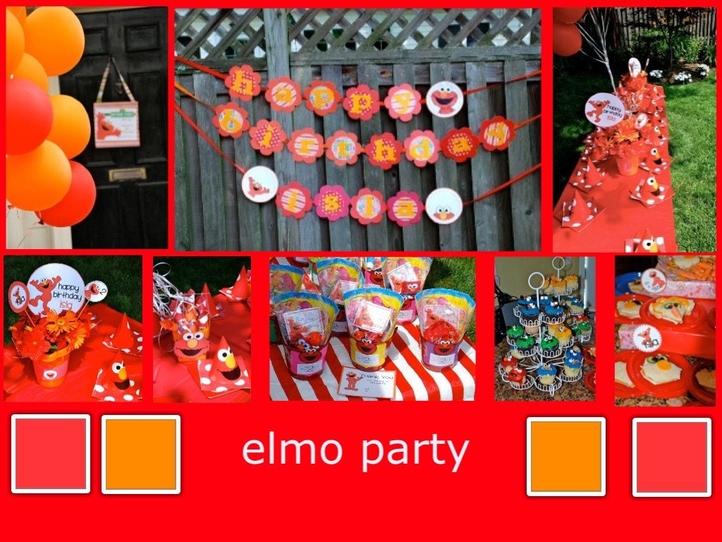 elmo party | Frosted Events Birthday Party Themes, Baby Shower 