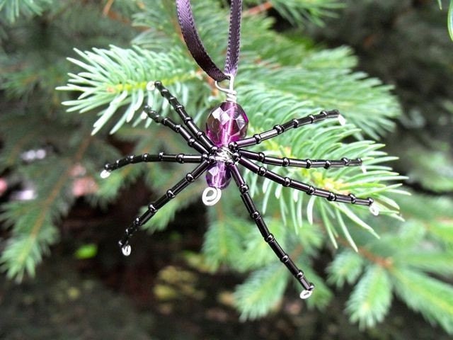 Purple Spider Tree Ornament/Pendant
