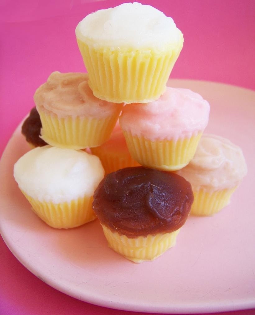 Frosted Mini Cupcake Soap Set