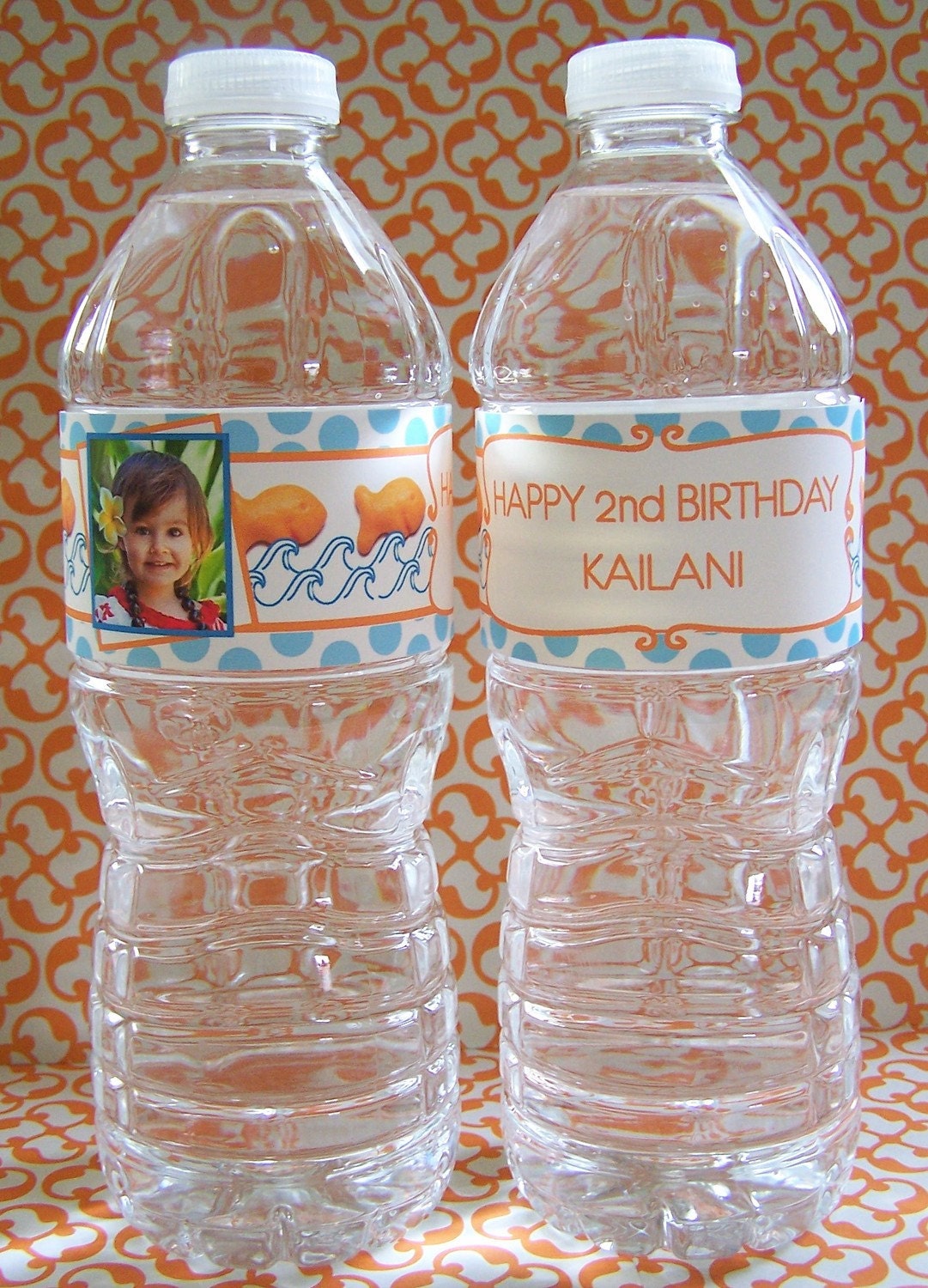 Custom Waterproof Water/Soda Bottle Labels