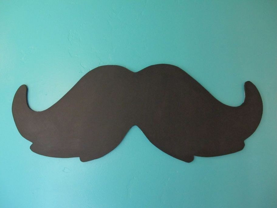 Mustache Shaped Chalkboard