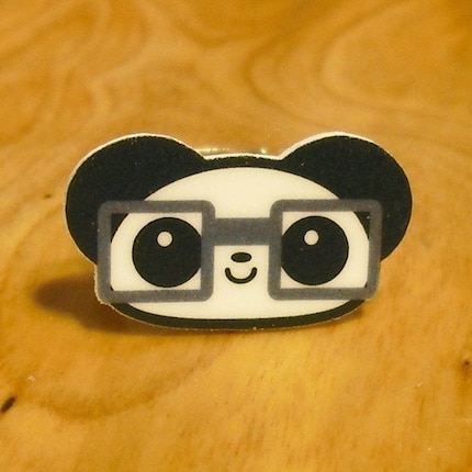 Little Nerdy Panda Ring