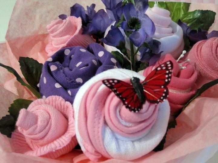 Baby Girl Clothes Bouquet