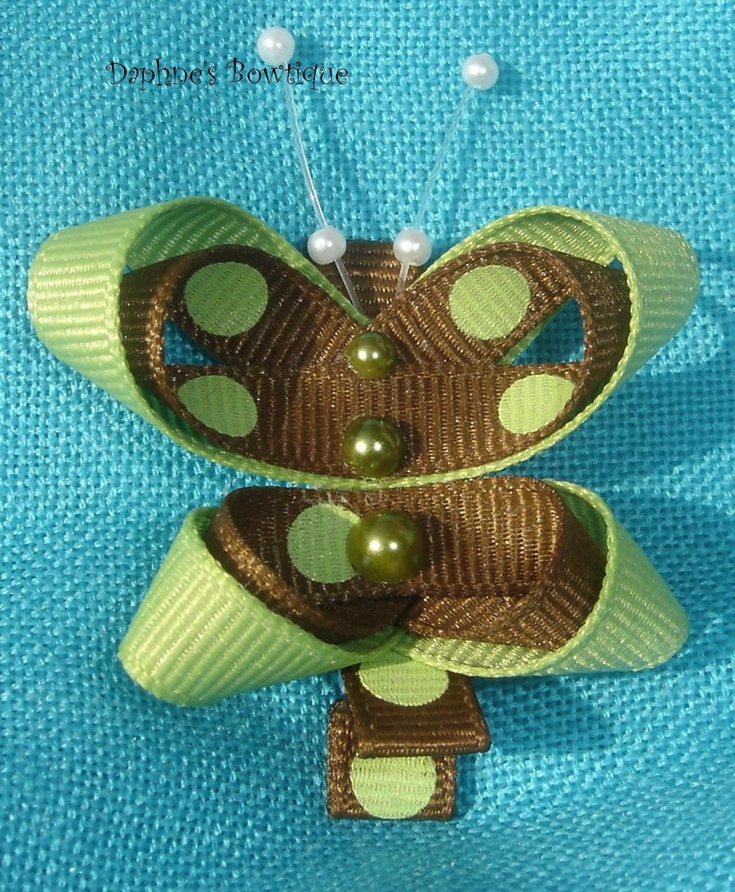 French 
butterfly Hair Clip