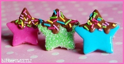 Choco Candy Star Rings