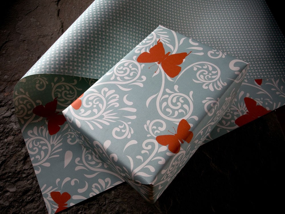 smockpaper Calliope gift wrap