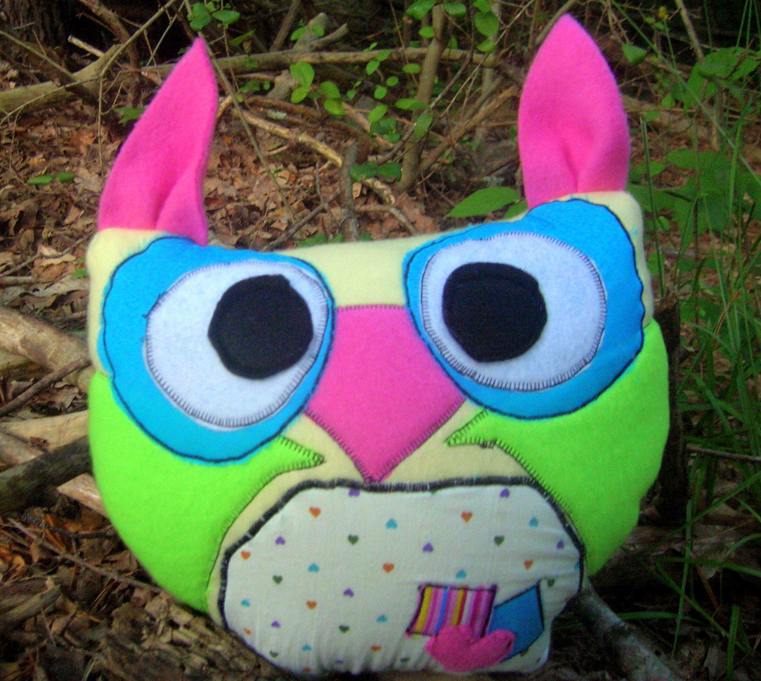 Patches the Psychedelic Love Owl