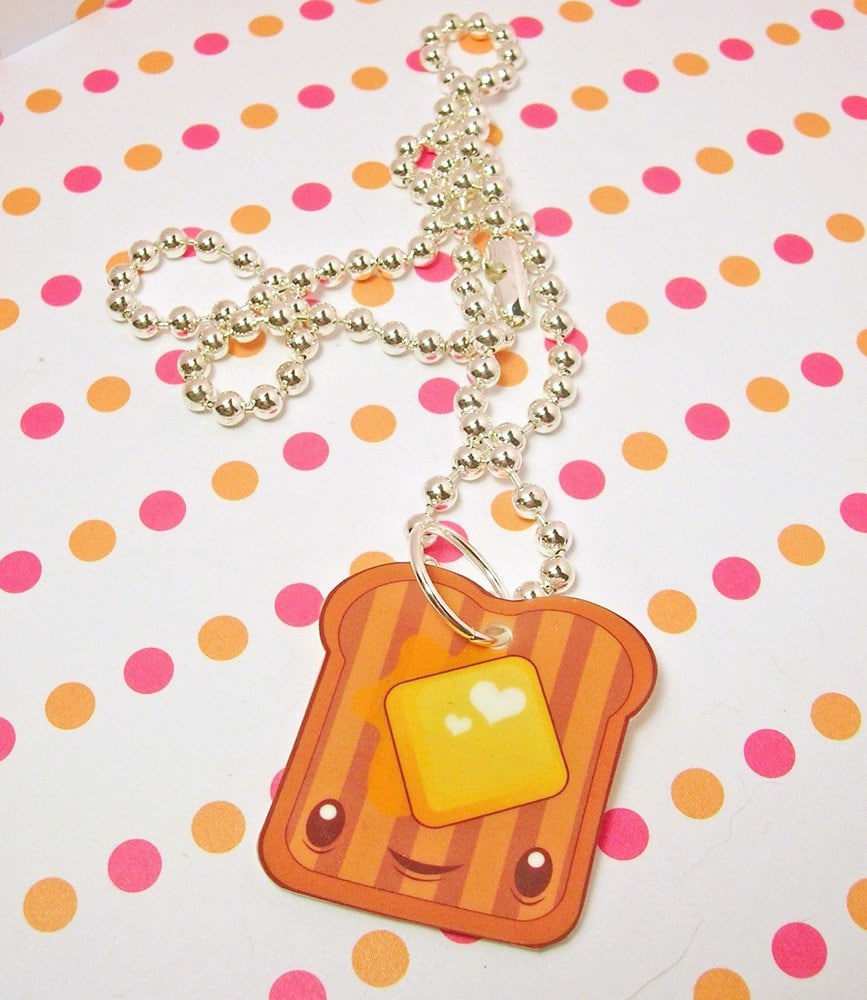 Toast Necklace 16 inches