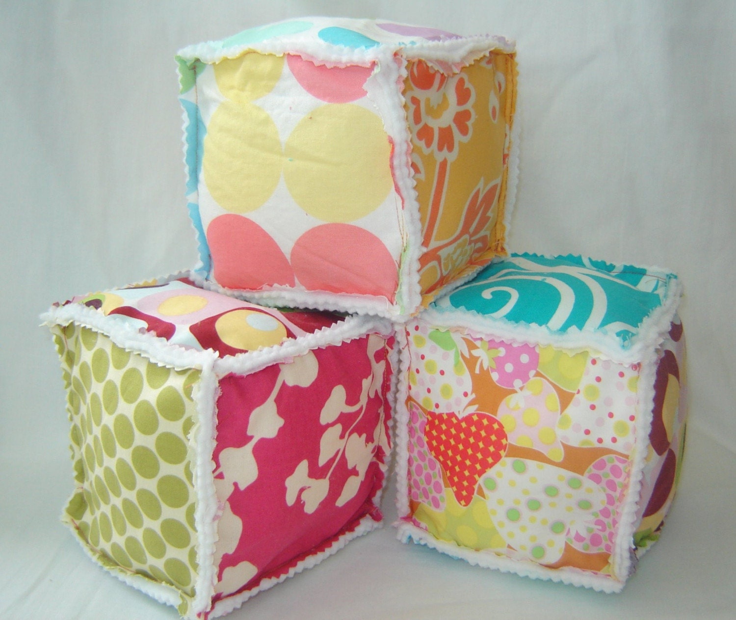 Fabric Baby Blocks