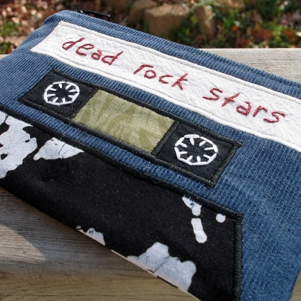 mix tape pouch - dead rock stars