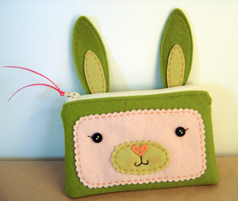 Cutest bunny pouches I have *ever* seen!