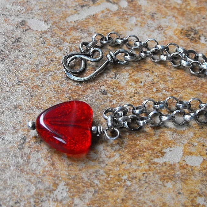 Token of love heart bracelet
