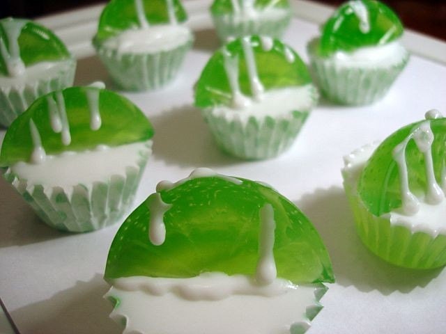 Put The Lime In The Coconut Cupcake Soaps Mini Tarts Guest Soaps Party and Shower Favors