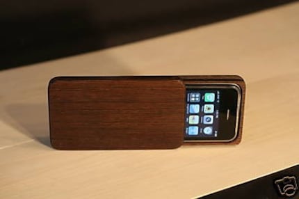 Wood iPhone Case - Custom handmade box for iPhone 3G