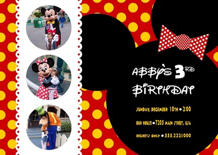 mickey mouse birthday party photos. Minnie and Mickey Mouse