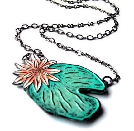 Come Float in My Pond Necklace
