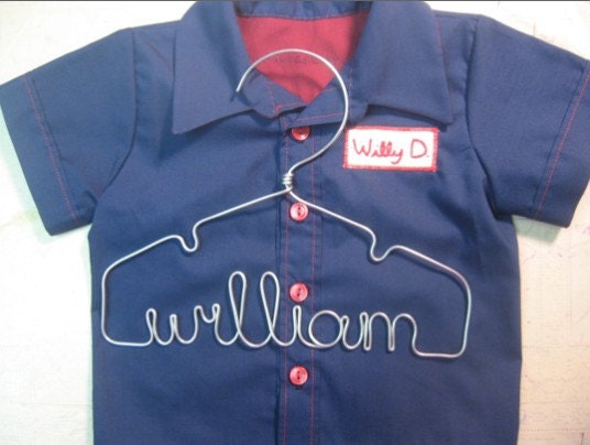Willy D. Baby Work Shirt and Hanger
