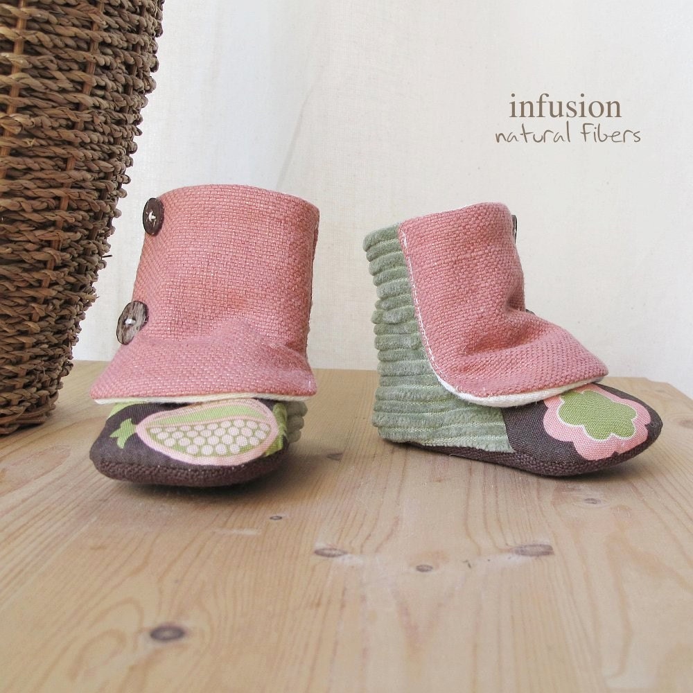 Organic Baby Boots Reserved