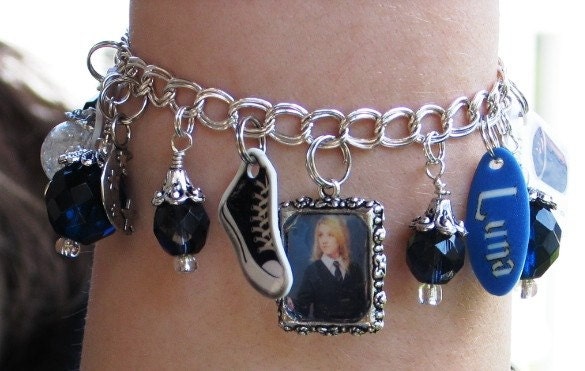 Handmade Luna Charm Bracelet Harry Potter Inspired