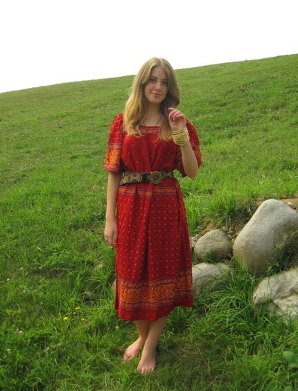 Ethnic Hippie Dress