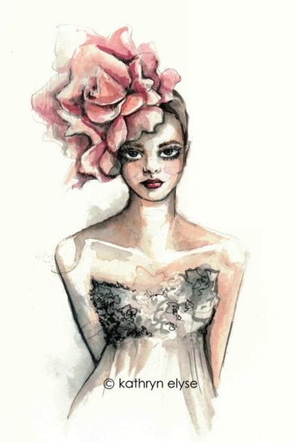 Petals Fashion Illustration