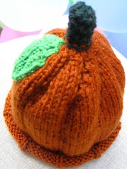 Little Pumpkin Knit Hat