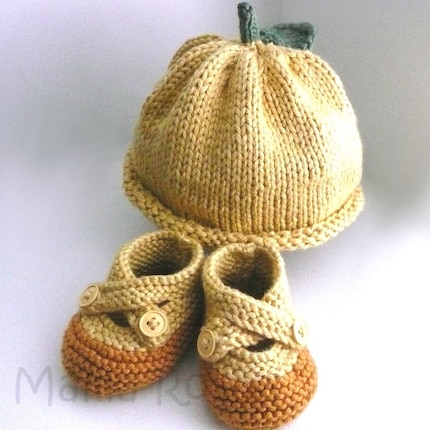 SOFT Beech Wood, Pima Cotton Fibers - Baby Beanie 'N Booties SET, Choose Your Colors