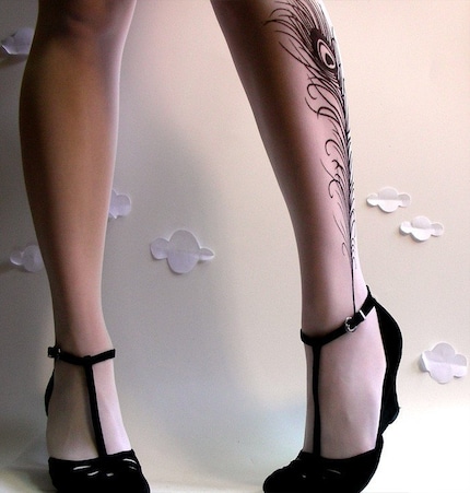 So Cute Tattoo Tights Love these tattoo tights and more