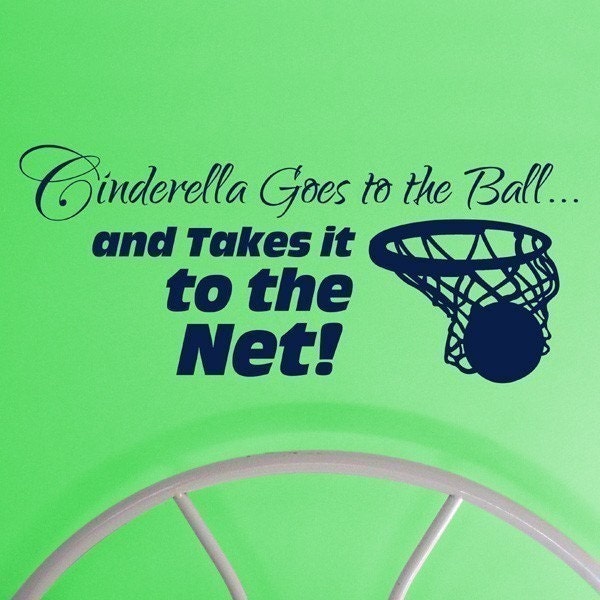 Cinderella goes to the Ball, vinyl decal