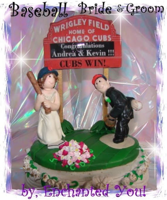 baseball field cake. Baseball Wedding Cake Topper