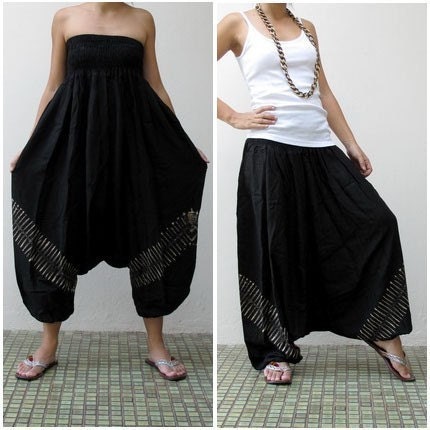 harem pants pattern free. Harem Pants with Pattern