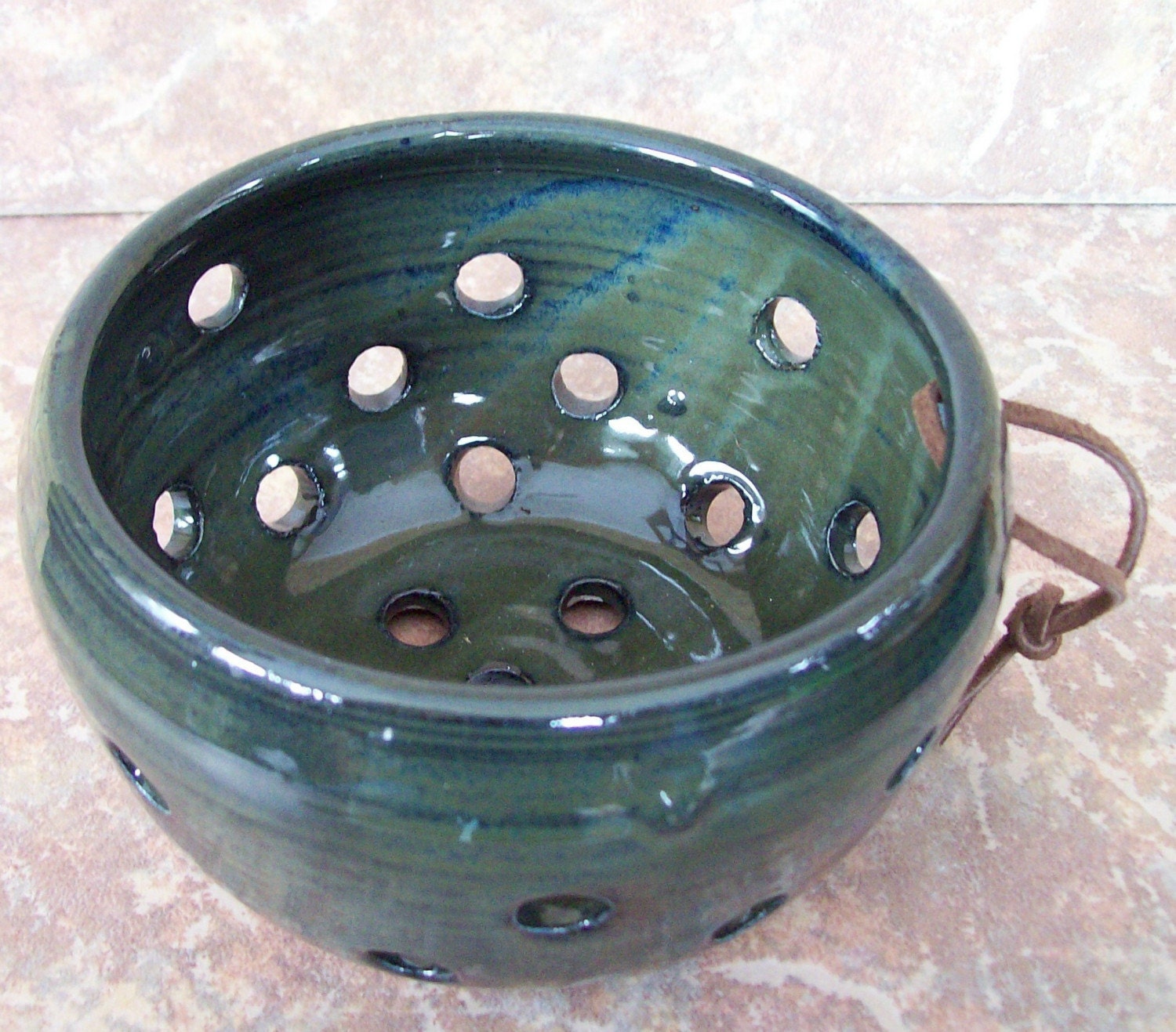 Handmade Pottery Berry Bowl--ON SALE NOW