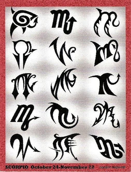 scorpio zodiac tattoos. zodiac tattoo scorpio
